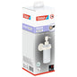 tesa MOON WHITE Wall-Mounted Soap Dispenser, Matte White, Includes Adhesive Solution