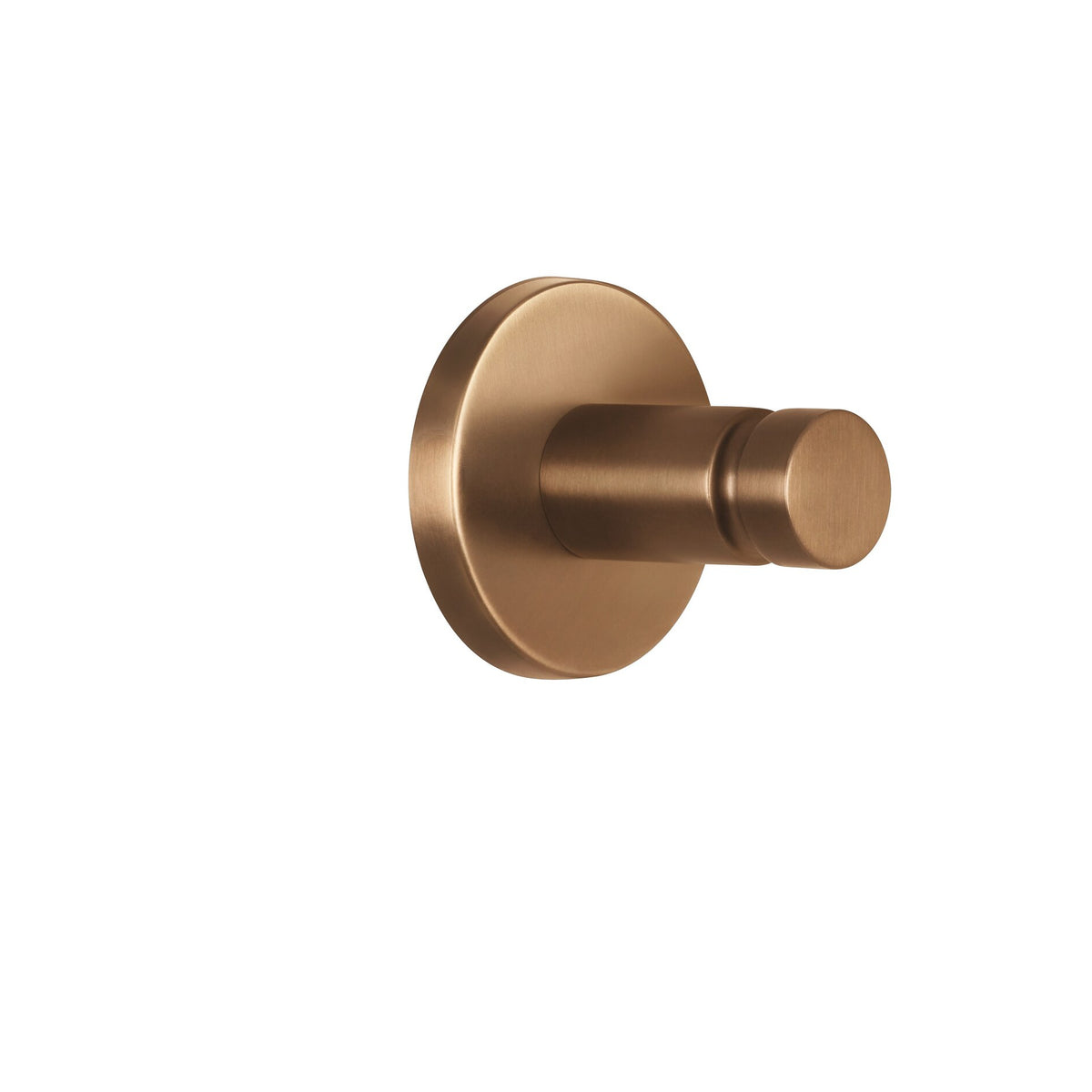 tesa MOON Bronze Towel Hook, self-adhesive, PVD-coated metal