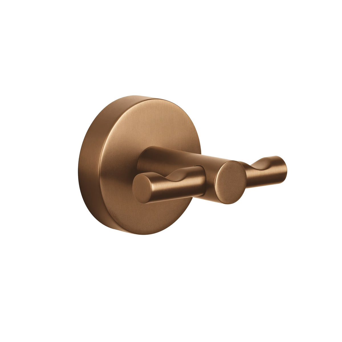 tesa MOON Bronze Bathrobe Hook, Self-Adhesive, Metal with PVD Coating