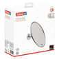 tesa VISIOON Cosmetic Mirror with Ball Joint, Self-Adhesive, Chrome-Plated Brass