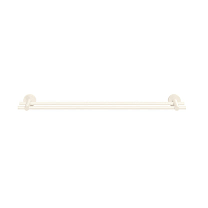 tesa MOON WHITE Towel Rack, self-adhesive, white powder finish