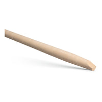 The Nölle Profi Brush T-Handle 950 mm, a straight wooden handle for spades and shovels from Nölle Profi Brush Bürsten- & Pinseltechnik e.K., is pictured against a white background.