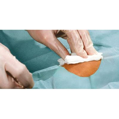 Foliodrape Pro. 150x180 Ø5x15 P17St Lochtuch* adhesive* crepe* | Packung (17 Stück)