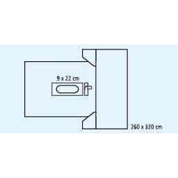 Hartmann Foliodrape PP Abdominal/Wirbelsäulen-Tuch sk 260x320 cm | Packung (7 Stück)