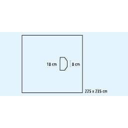 FD PP ENT/MKG cloth sk 225x235* 10x18* crepe weft | Pack (8 pieces)
