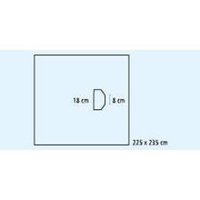 Hartmann Foliodrape PP HNO/MKG Abdecktuch selbstklebend 225x235 cm | Packung (8 Stück)