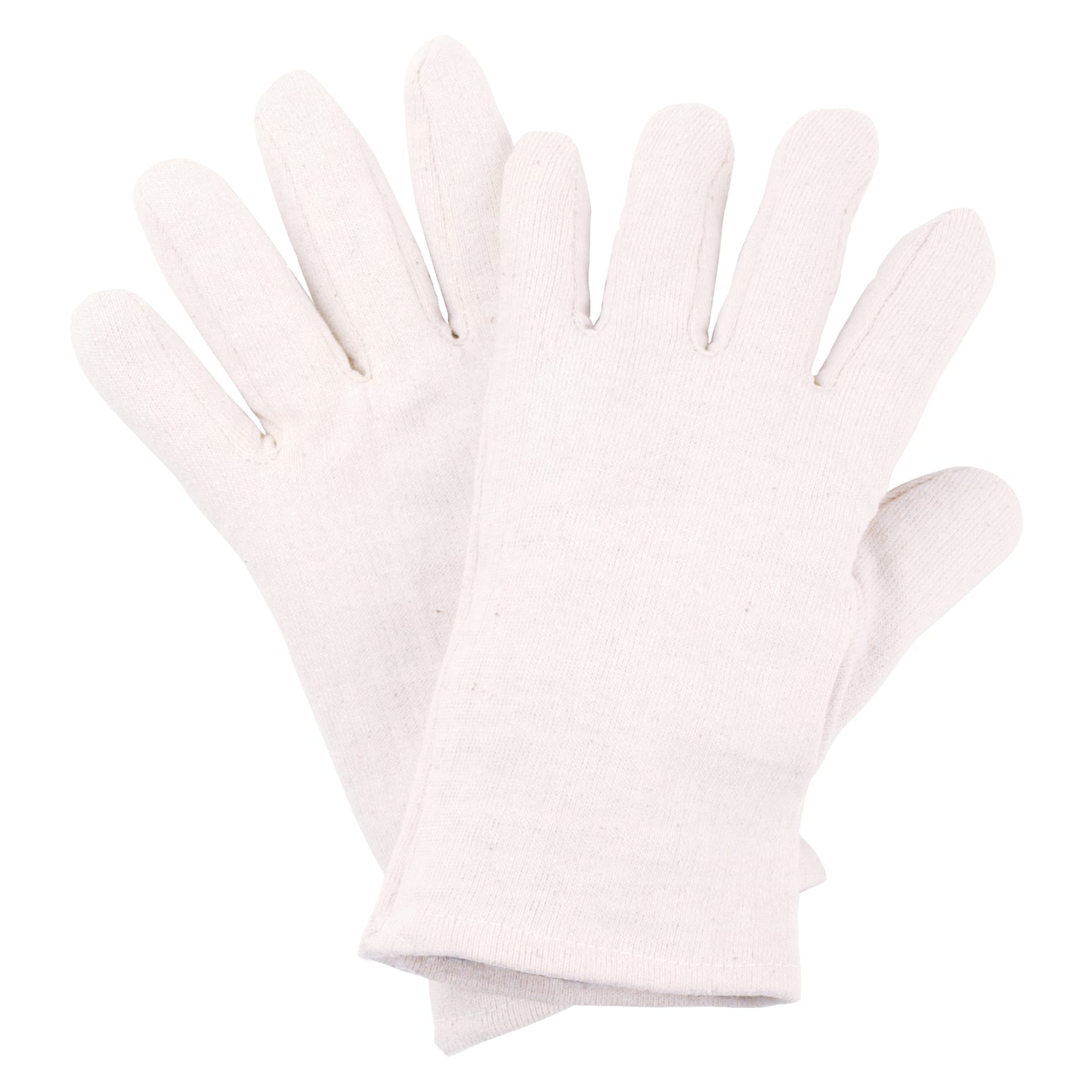 NITRAS cotton jersey gloves, natural cotton jersey | Pack (12 pairs)