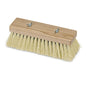 The Nölle Profi Brush Bitumen Brush, 23 cm heat-resistant natural fiber from Nölle Profi Brush Brush & Paint Technology e.K. features a wooden block and two metal bolts with wing nuts for handle attachment.