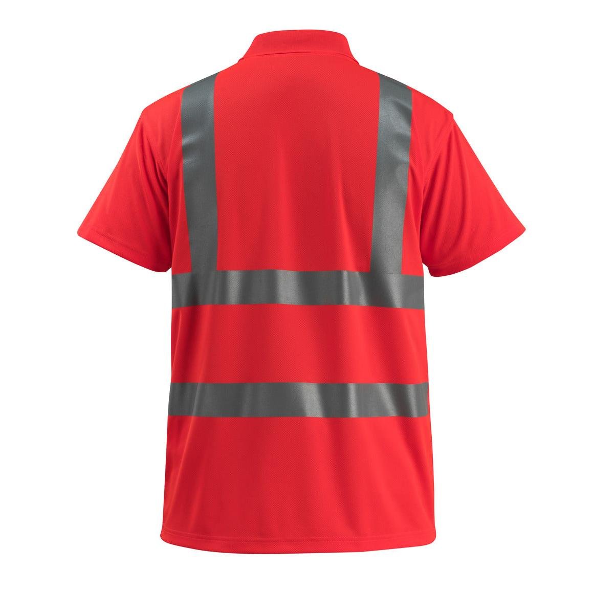 MASCOT® Bowen Polo-shirt, hi-vis rot