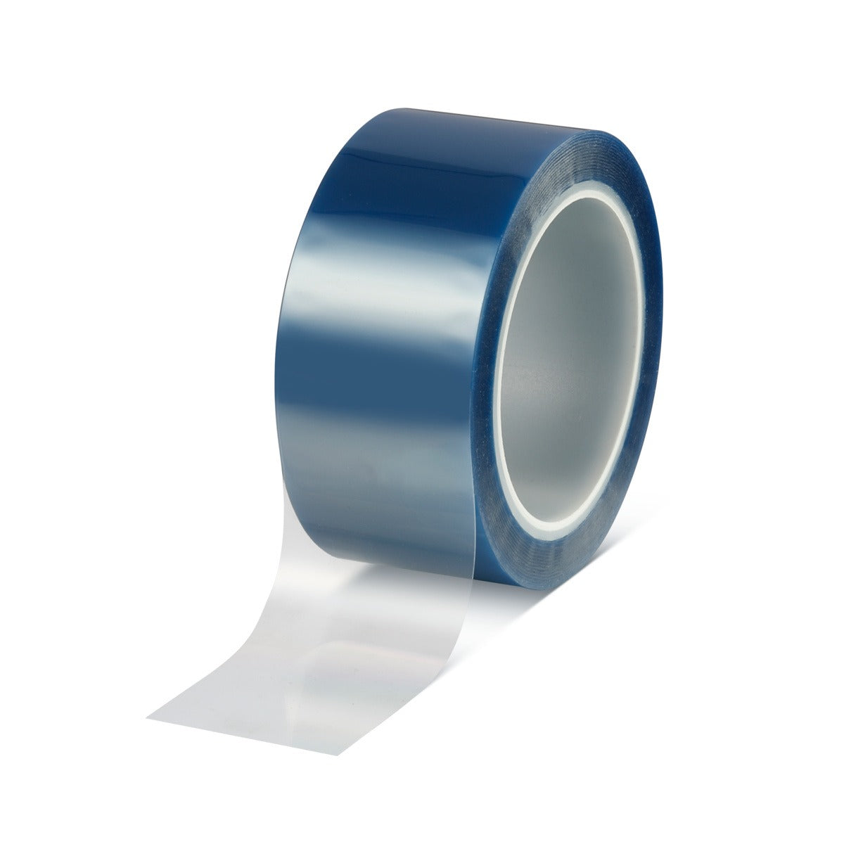 tesa 50650 PET Masking Tape 220°C, 66 m x 50 mm, blue-transparent