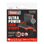 tesa Ultra Power Lock Hook-and-Loop Tape, 0.2 m x 25 mm, black
