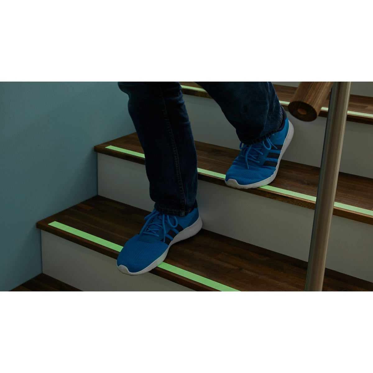 tesa Anti-Slip Tape, Fluorescent, 5 m x 25 mm, Neon Yellow – Applications