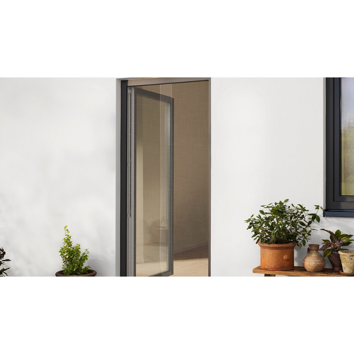 tesa INSECT STOP Velcro Fly Screen for Doors, 65 x 220 cm – Instructions for Use