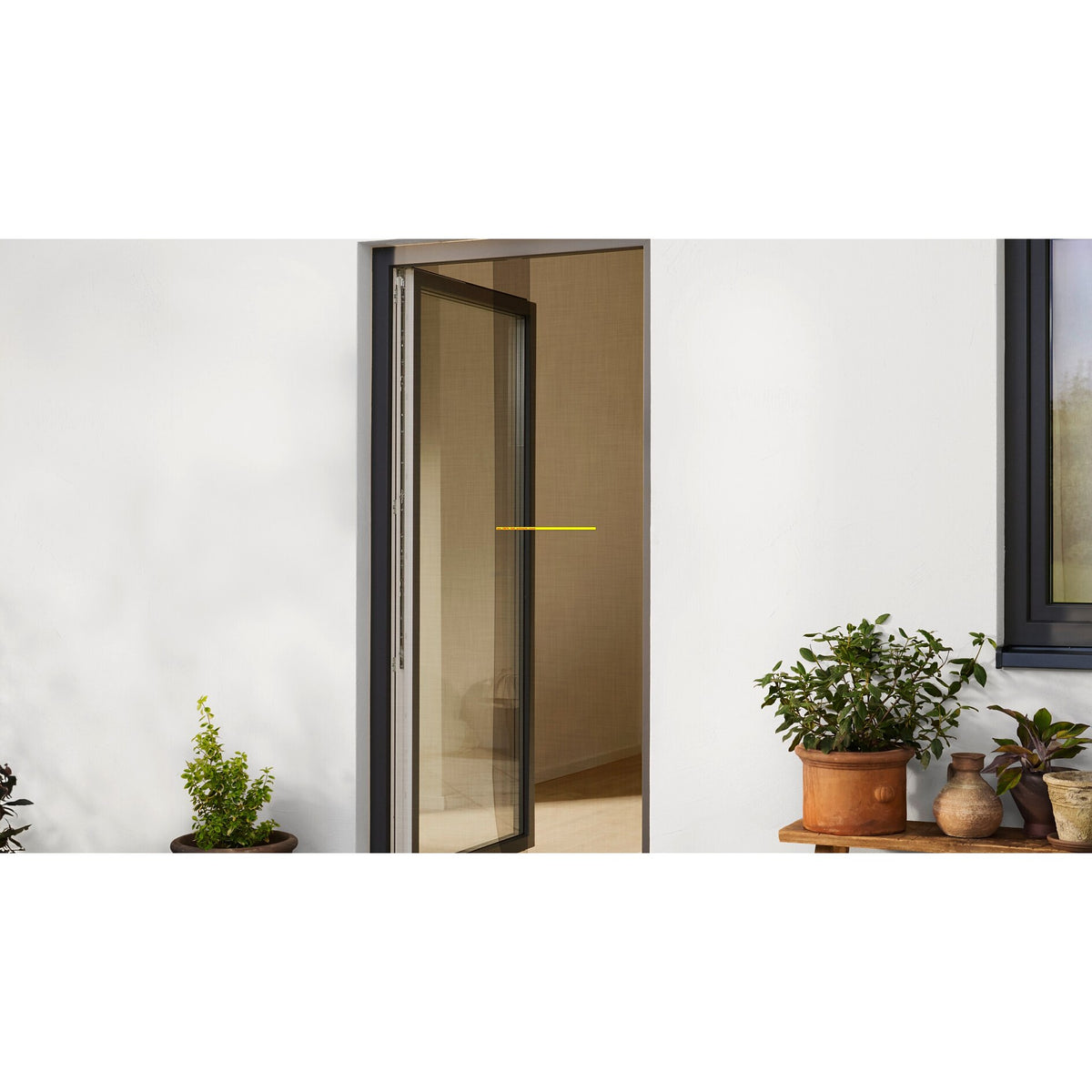 tesa INSECT STOP Velcro Fly Screen for Doors, 65 x 220 cm – Instructions for Use