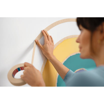 tesa Painter's Tape for Curves, 25 m x 38 mm, brown – Applications