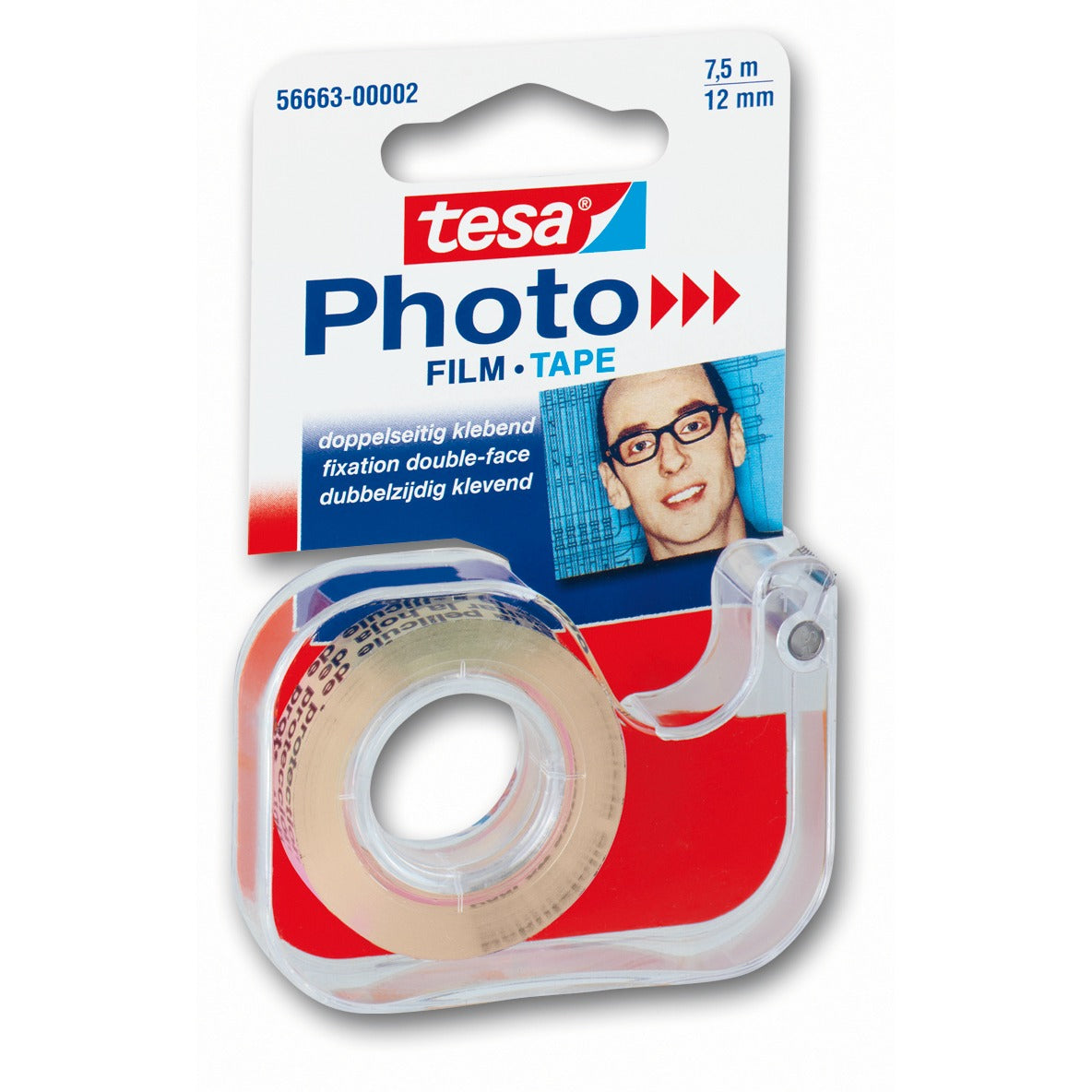 tesa Photo Film in a dispenser, clear