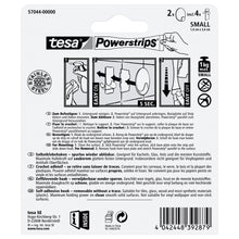 tesa Powerstrips Metal Hook S, Round, White