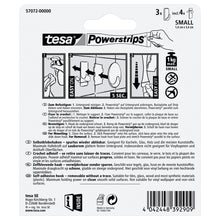 tesa Powerstrips S Hooks, Square, White