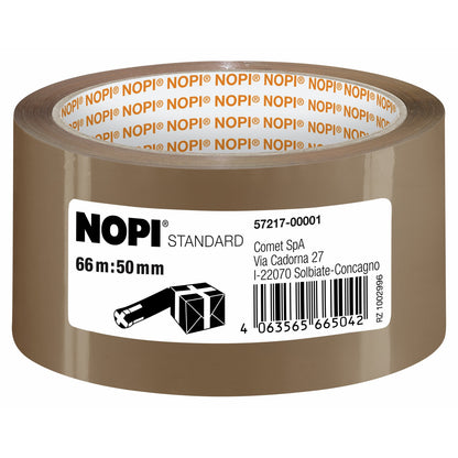 tesa NOPI STANDARD, 66 m x 50 mm braun