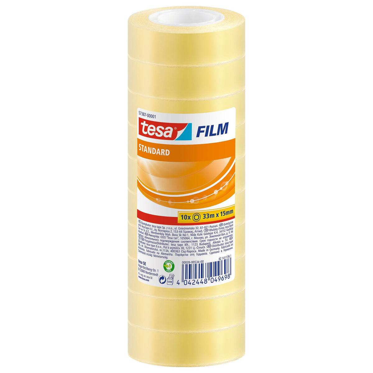 tesafilm 57387 Standard, Shrink, 33 m x 15 mm, clear