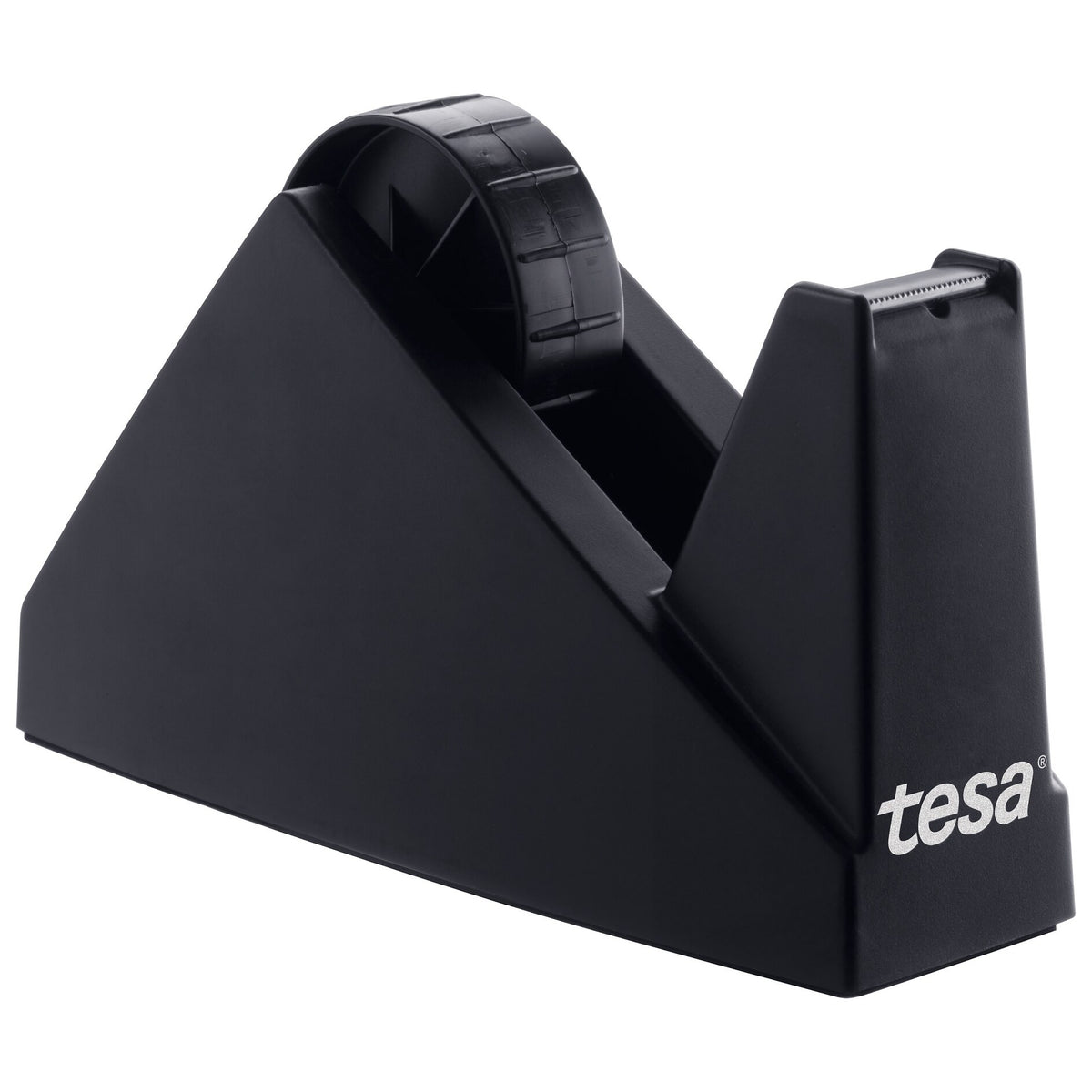 tesa DESK DISPENSER ECONOMY Desk Dispenser, Black