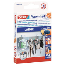 tesa Powerstrips Large, white