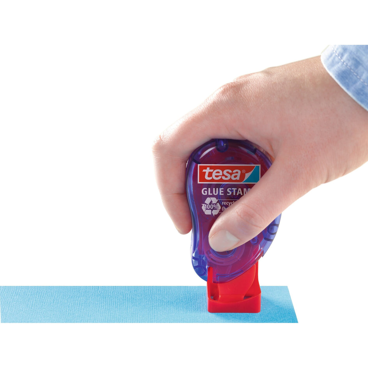 tesa ecoLogo Adhesive Stamps, Transparent – Usage