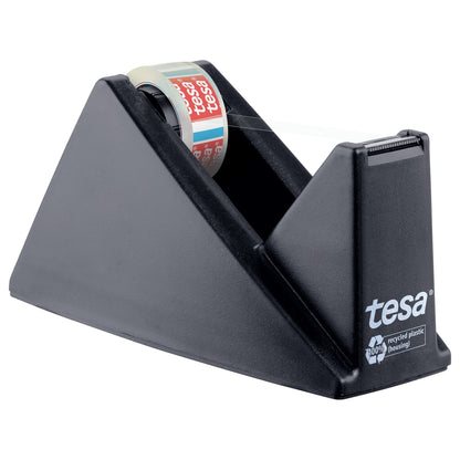 tesa DESK DISPENSER ECONOMY RECYCLED Desk Dispenser with tesafilm CLEAR RECYCLED, transparent