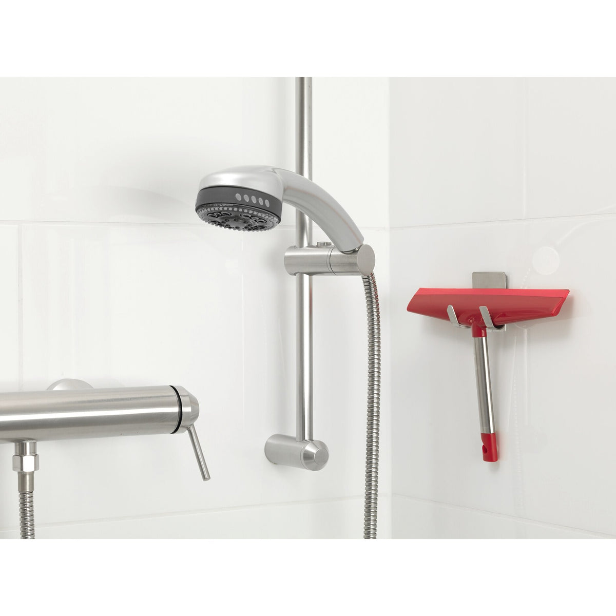 tesa Powerstrips Waterproof Duo Hook Zoom, Metal, White – Usage