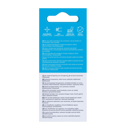 tesa CORRECTION ROLLER, white, refill, 14 m x 4.2 mm