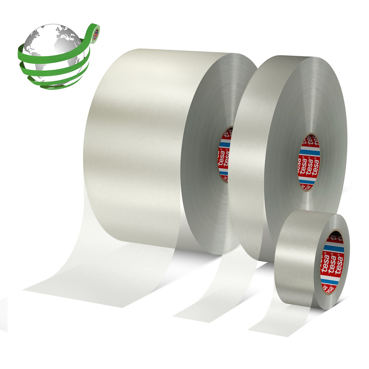 tesa 60412 Packaging Tape Made from Recycled Polyester, 66 m x 50 mm, Clear – Applications