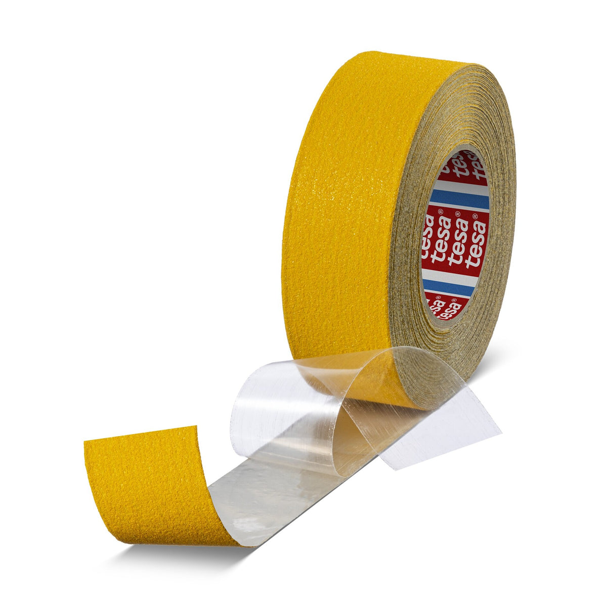 tesa 60955 Anti-Slip Tape, Extremely Flexible, 18 m x 50 mm, Yellow
