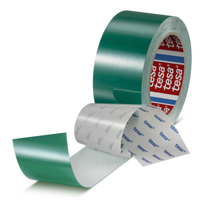 tesa 60960 Scratch-Resistant PET Floor Marking Tape, 20 m x 50 mm, green