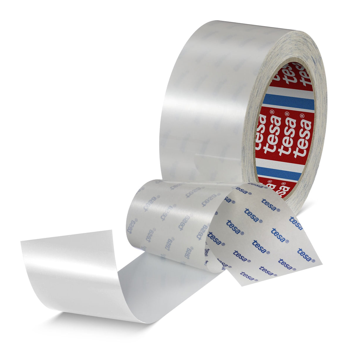 tesa 60960 Scratch-Resistant PET Floor Marking Tape, 20 m x 50 mm, white