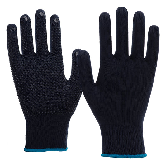 NITRAS Strickhandschuhe, blau