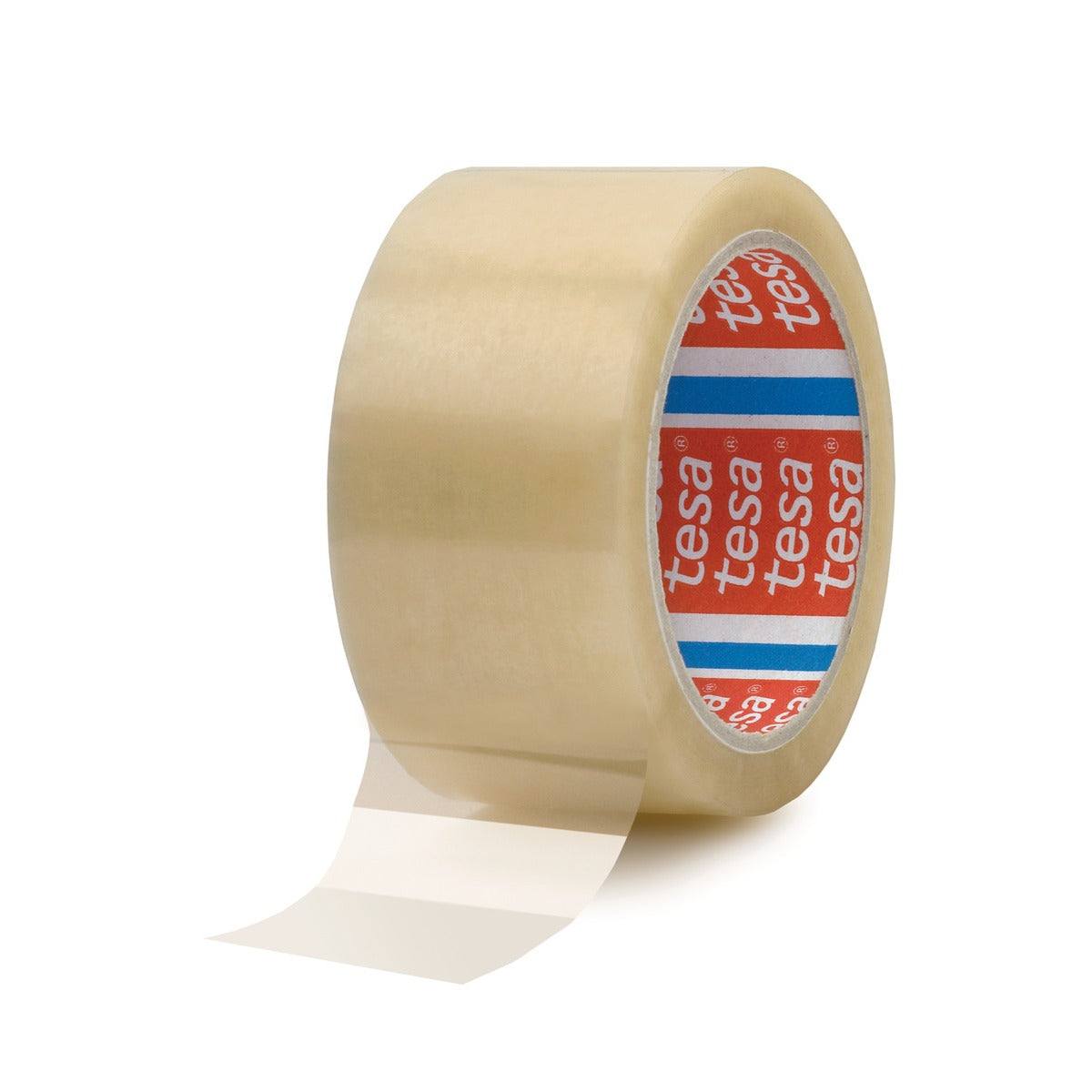 tesa 64044 PV4 PP Packaging Tape, 66 m x 50 mm, transparent