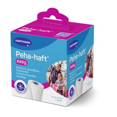 Hartmann Peha-haft Easy Kohäsivbinde weiß 8 cm x 4 m | Packung (1 Stück)
