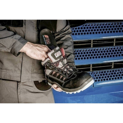 NITRAS COMFORT STEP, Einlegesohlen, schwarz / rot