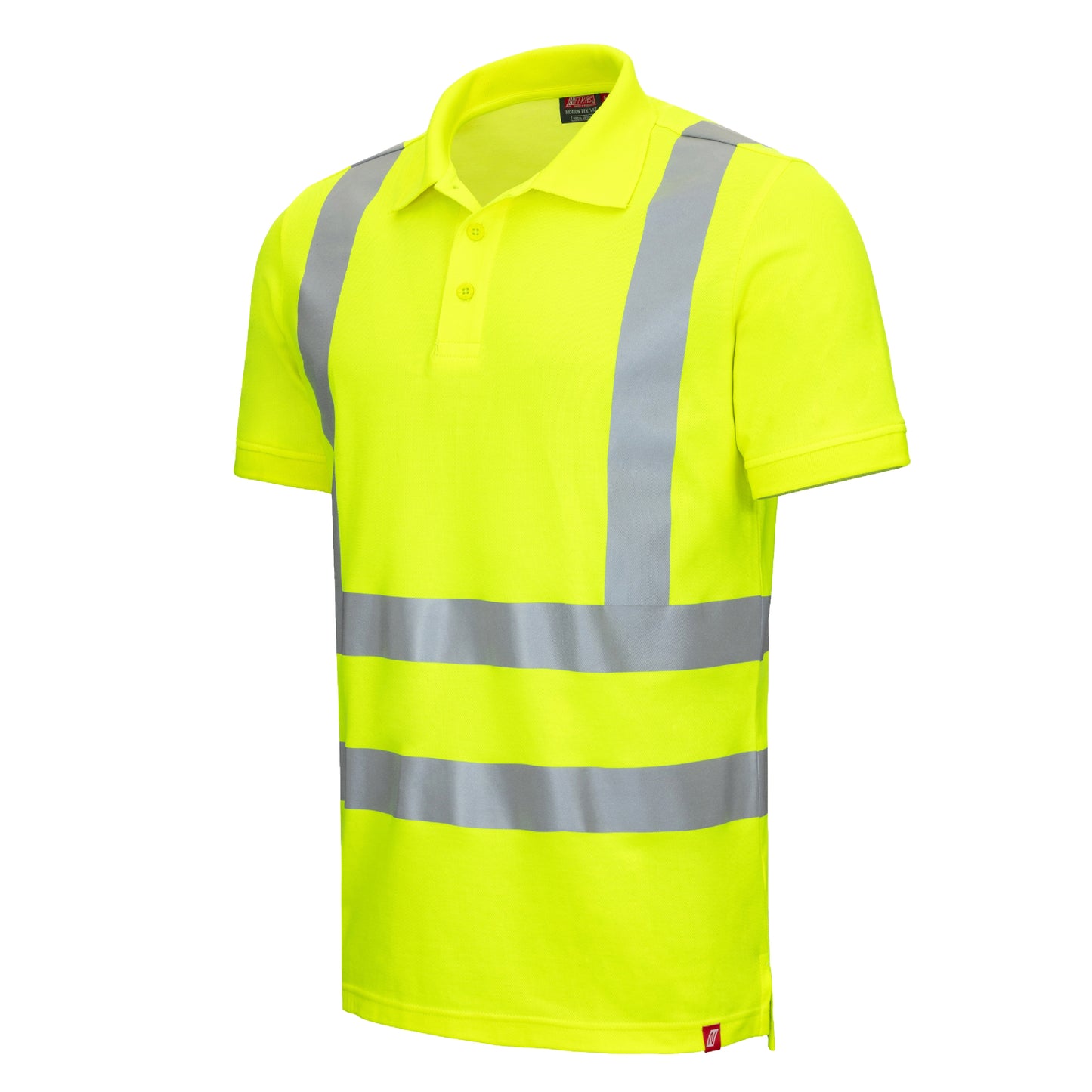 NITRAS MOTION TEX VIZ, Warn-Poloshirt