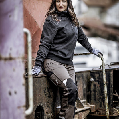NITRAS MOTION TEX PLUS, Pullover, schwarz