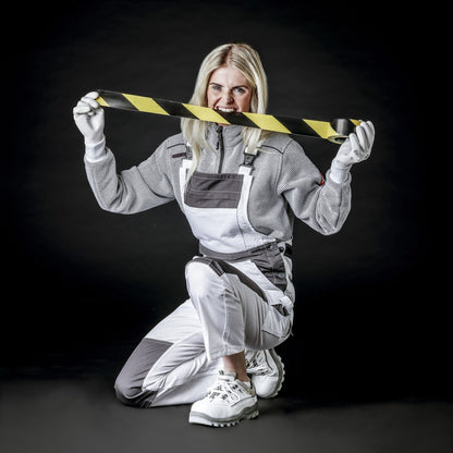 NNITRAS MOTION TEX LIGHT, Latzhose, weiß / grau