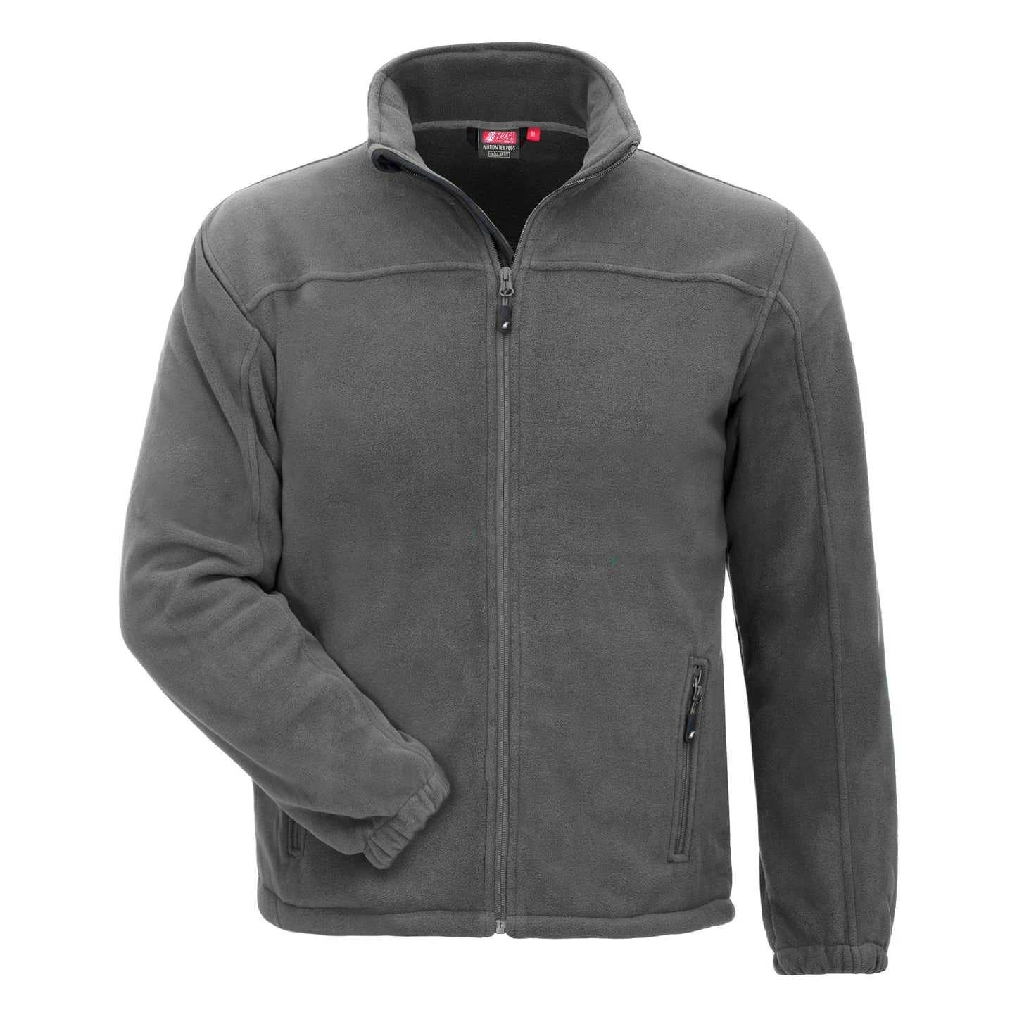NITRAS MOTION TEX PLUS, Fleece-Jacke, grau