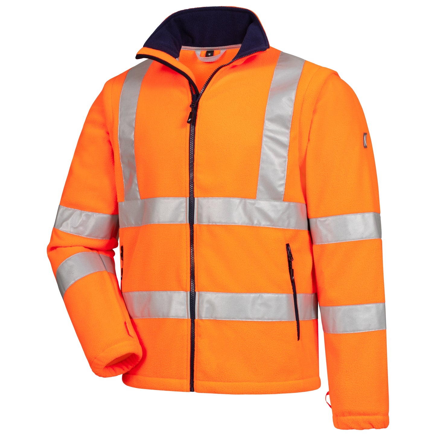NITRAS MOTION TEX VIZ, Warn-Fleecejacke
