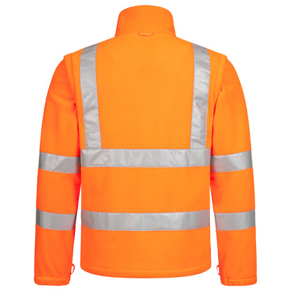 NITRAS MOTION TEX VIZ, Warn-Fleecejacke