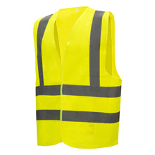NITRAS high-visibility vest, neon yellow, EN ISO 13688, EN ISO 20471 Polyester: 100% | Pack (1 piece)