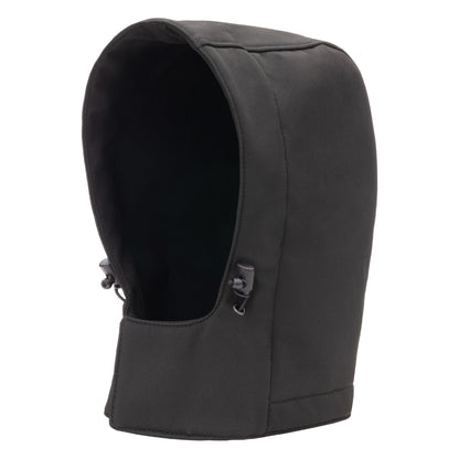 NITRAS removable hood, black, OEKO-TEX polyester: 94%; Elastane: 6% | Pack (1 piece)