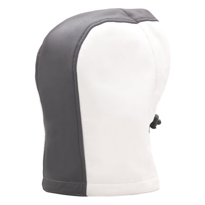 NITRAS removable hood, white / gray, OEKO-TEX polyester: 94%; Elastane: 6% | Pack (1 piece)