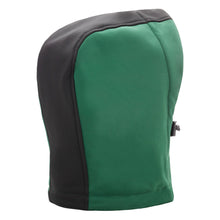 NITRAS removable hood, green / black, OEKO-TEX polyester: 94%; Elastane: 6% | Pack (1 piece)