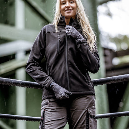 NITRAS MOTION TEX LIGHT, Softshelljacke, schwarz