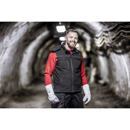 NITRAS MOTION TEX LIGHT, softshell vest, black